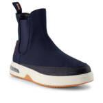 SWIMS Herren Chelsea Boots blau Textil