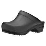 Sanita Herren Clog offen schwarz Sandale