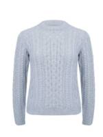 Schietwetter Strickpullover Damen Pullover "Zopfmuster Stella" (1-tlg)