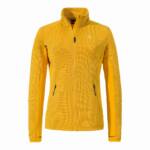 Schöffel Fleece Jacke Lodron L Damen Wanderjacke (Gelb 42 D) Wanderjacken