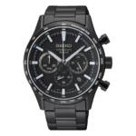 Seiko Uhren - Seiko Chronograph herren Uhr Schwarz SSB415P1 - Gr. unisize - in Schwarz - für Damen