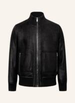 Strellson Lederjacke Surry schwarz