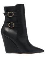 Stuart Weitzman Stiefel mit spitzer Kappe 135mm - Schwarz