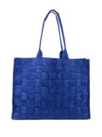 Supreme Gewebte Tote Bag aus Jacquard - Blau