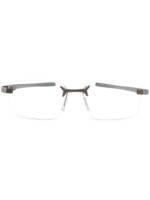 TAG Heuer Brille mit eckigem Gestell - Silber