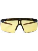 TAG Heuer Sonnenbrille mit Oversized-Gestell - Schwarz