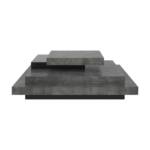 TemaHome Couchtisch "Slate, moderner einzigartiger Sofatisch, Wohnzimmertisch,", im modernem tollen Holzdesign, Breite 110 cm