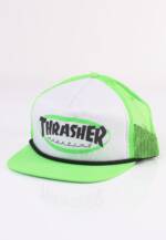 Thrasher - Ellipse Logo Green - Cap - Grün - Onesize - 100% Polyester