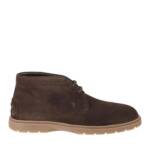 Tod's Sneaker - Boots Desert Donkerbruin - Gr. UK_10 - in Braun - für Damen