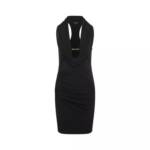 Tom Ford - Draped Cocktail Mini Dress - Größe 40 - schwarz