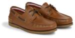 Tommy Hilfiger Bootsschuh "TH BOAT SHOE CORE LEATHER", mit modischen Durchzügen, Freizeitschuh, Halbschuh, Schnürschuh