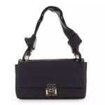 Tommy Hilfiger Crossbody Bags - Tommy Hilfiger Pushlock damen Handtasche Schwarz A - Gr. unisize - in Schwarz - für Damen