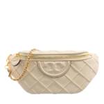 Tory Burch Bauchtaschen - Fleming Soft Convertible Belt Bag - Gr. ONE - in Creme - für Damen