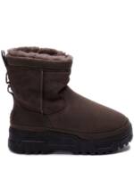 UGG Stiefel mit Logo-Patch - Braun