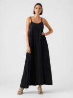 Vero Moda Maxikleid Harper (1-tlg) Falten