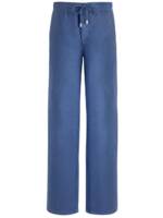 Vilebrequin Leinenhose mit geradem Bein - Blau