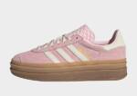 adidas Gazelle Bold Schuh - Damen, Clear Pink / Cream White / Gold Metallic