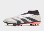 adidas Predator League Laceless FG, Platinum Metallic / Aurora Black / Turbo