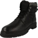 s.Oliver Herren Schuhe Leder Boots gefüttert 5-16249-43 Winterstiefel Reißverschluss