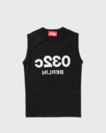 032c HOLLYWOOD TO BERLIN SELFIE TANK men Tank Tops|Vests black in Größe:L