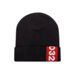 032c Tape Beanie (Schwarz)