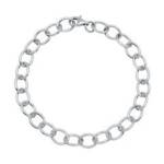 925 Silber Bettelarmband für Charms