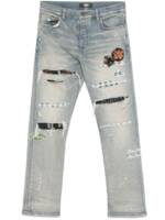 AMIRI Jeans mit Vintage-Patch - Blau