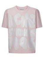 Acne Studios - Logoed Oversized T-Shirt - Größe M - pink