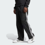 Adidas Baggy Herren Hosen - Schwarz - Größe: L - Poly Jersey - Foot Locker
