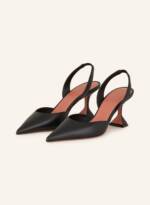 Amina Muaddi Slingpumps Holli schwarz