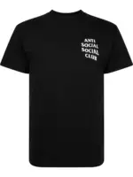 Anti Social Social Club T-Shirt mit Mind Games-Print - Schwarz