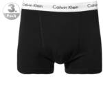 Calvin Klein Underwear Herren Trunks schwarz Baumwolle unifarben