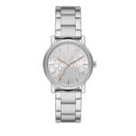 DKNY Uhr - Women's Soho Three-Hand Alloy Watch NY2968 - Gr. unisize - in Silber - für Damen