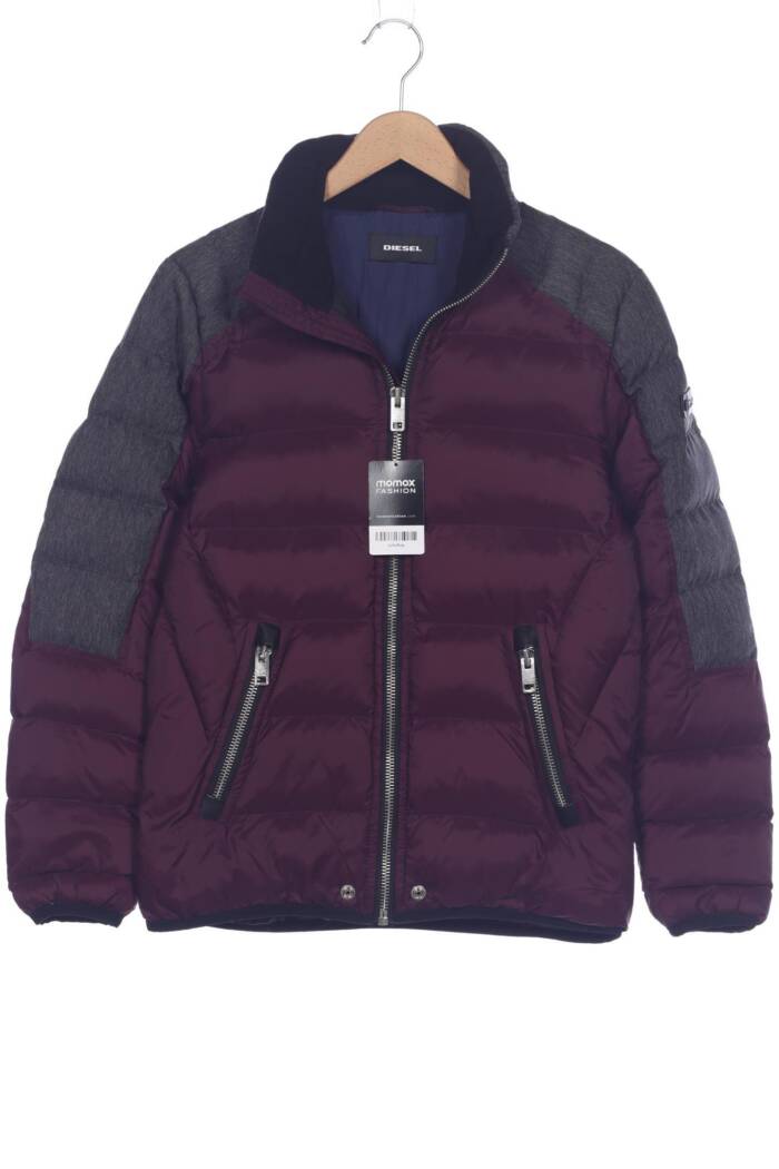 Diesel Herren Jacke, bordeaux, Gr. 46