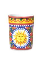 Dolce & Gabbana Carretto Siciliano Trinkglas - Rot