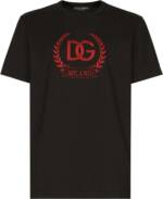 Dolce&Gabbana - T-shirt DG nera - Größe 48 - schwarz