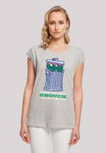 F4NT4STIC T-Shirt Sesamstraße Anti Social Grouch Club Premium Qualität, Weihnachts-Kollection