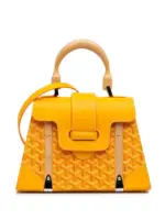 Goyard Pre-Owned 2017 Goyardine Saigon PM Satchel-Tasche - Gelb