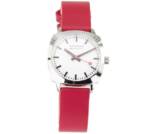 MONDAINE Schweizer Uhr Damen Armbanduhr MSL.31110.LCV Petite Cushion Saphirglas 31 mm Ø, Saphirglas