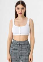 Moxx Paris Poloshirt Crop Top