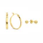 Parte Di Me - Geschenkset Parte Di Me Sorprendimi golden - vergoldung und silber Schmuck-Set 1 ct Damen (60.99 € / 1 ct)