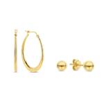 Parte Di Me - Geschenkset Parte Di Me Sorprendimi golden - vergoldung und silber Schmuck-Set 1 ct Damen (77.99 € / 1 ct)