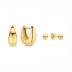 Parte Di Me - Geschenkset Parte Di Me Sorprendimi golden - vergoldung und silber Schmuck-Set 1 ct Damen (83.99 € / 1 ct)