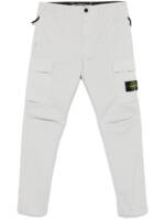 Stone Island Cargohose mit Kompass-Patch - Grau