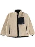Stüssy reversible fleece jacket - Nude