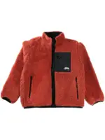 Stüssy reversible fleece jacket - Rot