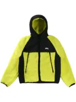 Stüssy shearling panelled jacket - Grün