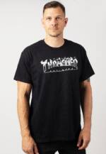 Thrasher x Antihero - Pigeon Mag Black - T-Shirt - Schwarz - L - 100% Baumwolle,Jersey