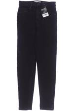 bershka Damen Jeans, schwarz, Gr. 36